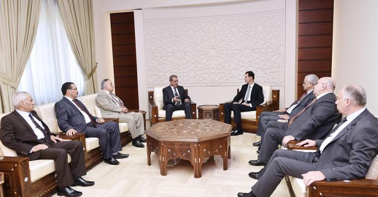 "سعيد ذياب": الزيارة لسوريّة دعماً للنظام السوريّ