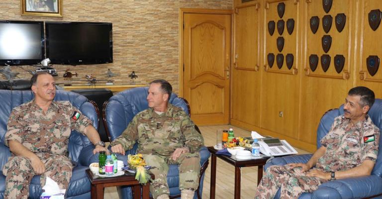 قائد سلاح الجو الأمريكي في زيارة للأردن