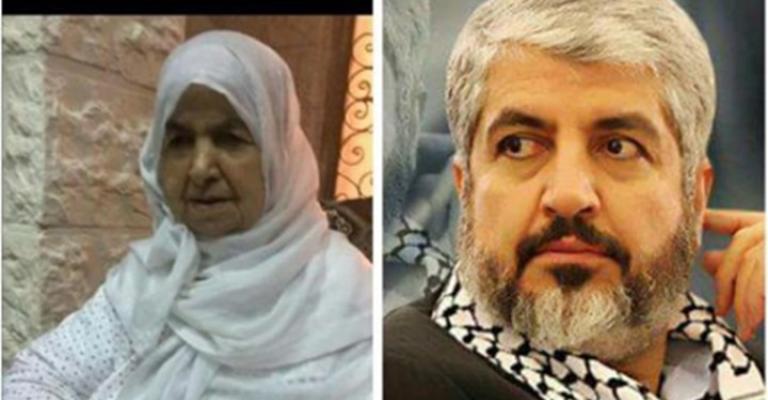 خالد مشعل في الأردن لحضور جنازة والدته