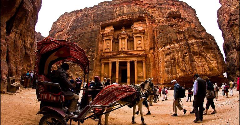 ارتفاع عدد زوار البترا 20%