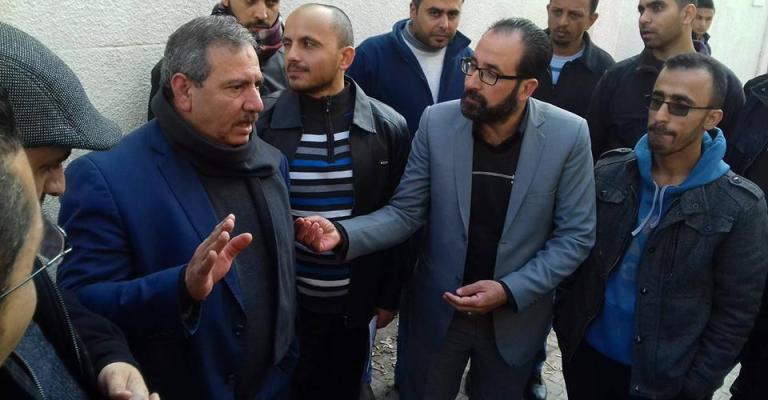 الزرقاء: اعتصام معلمين بعد إلغاء مراقبتهم "التوجيهي"