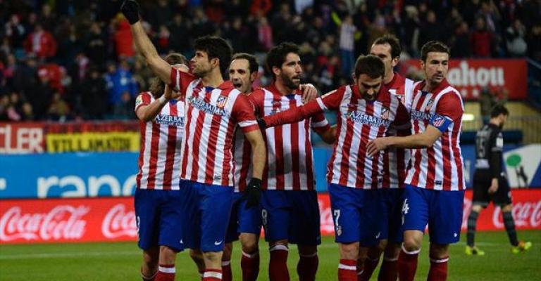 أتلتيكو إلى دور الثمانية بكأس إسبانيا رغم الهزيمة أتلتيكو إلى دور الثمانية بكأس إسبانيا رغم الهزيمة