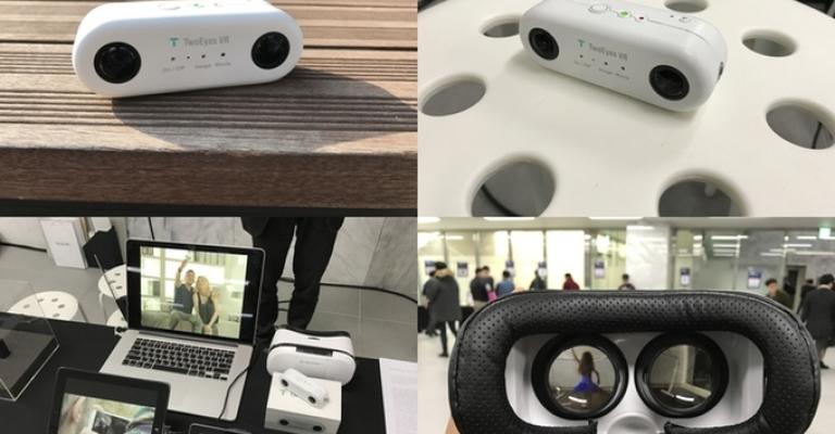 صور.. أول كاميرا للواقع الافتراضي بعدسة ثنائية صور.. أول كاميرا للواقع الافتراضي بعدسة ثنائية