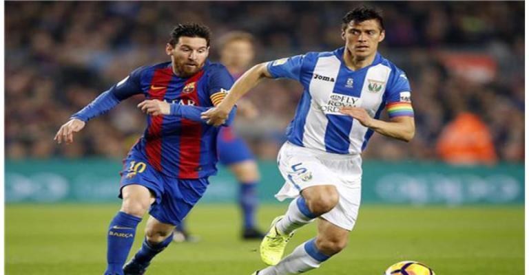 ميسي ينقذ برشلونة من كمين ليجانيس