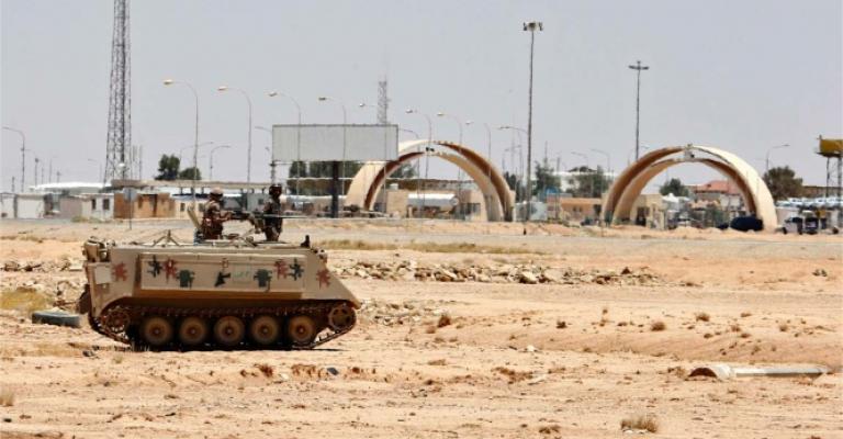 هجوم انتحاري يستهدف معبر طريبيل هجوم انتحاري يستهدف معبر طريبيل