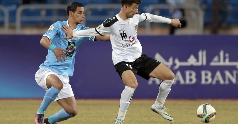 تعادل الجزيرة وخسارة الفيصلي بدوري المحترفين