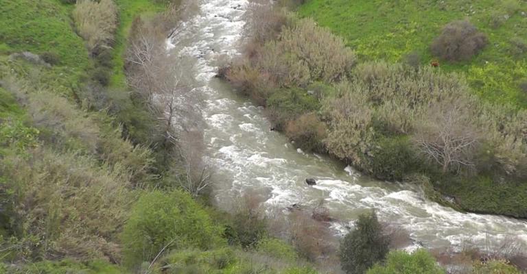 تراجع تدفق نهر الأردن ومستوى البحر الميت بـ6 سم‎