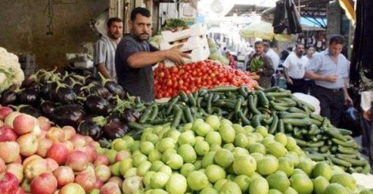 2128 طن خضار وفواكه ترد للسوق المركزي اليوم