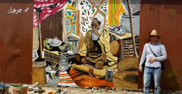 لاجئون سوريّون يلوّنون الصحراء الأردنيّة