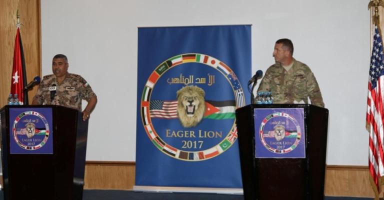 انطلاق تمارين "الأسد المتأهب" بنسخته السابعة انطلاق تمارين "الأسد المتأهب" بنسخته السابعة