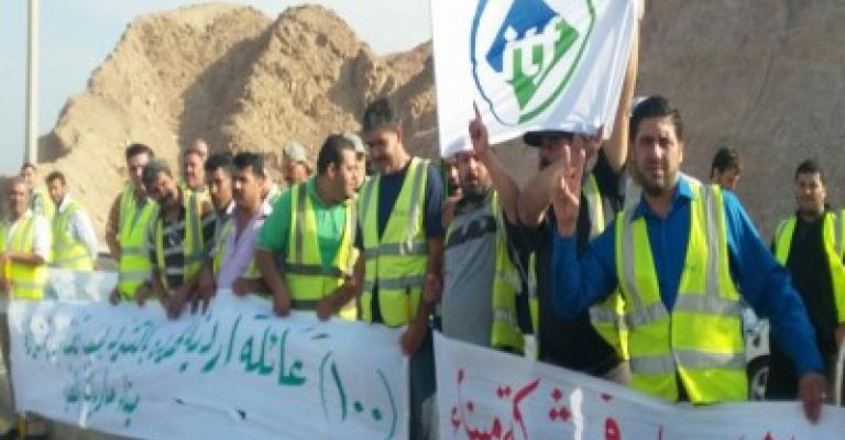 تعليق مشروط لإضراب العاملين بميناء العقبة