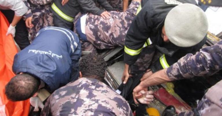 عجلون: وفاة ثلاثيني بحادث تدهور