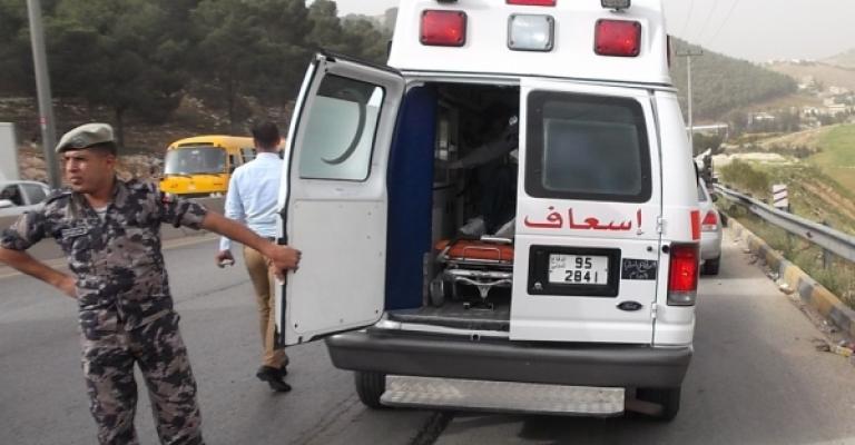 وفاة سيدة دهسا وإصابة 5 بحادث تصادم