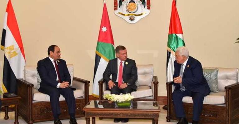 انتهاء اجتماع القاهرة "الثلاثي" حول القضية الفلسطينية انتهاء اجتماع القاهرة "الثلاثي" حول القضية الفلسطينية