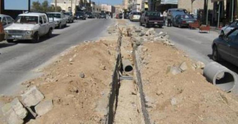 الامانة تواصل تنفيذ شبكات تصريف مياه أمطار بكلفة 10 مليون دينار