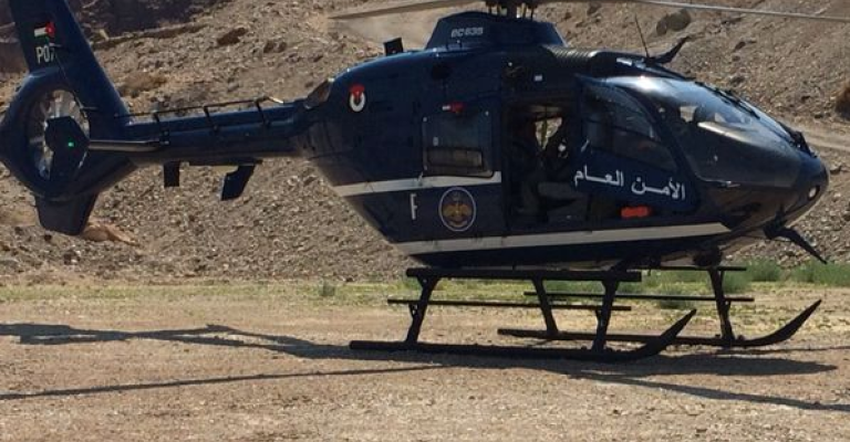 طائرة عمودية للبحث عن سبعيني في الطفيلة طائرة عمودية للبحث عن سبعيني في الطفيلة