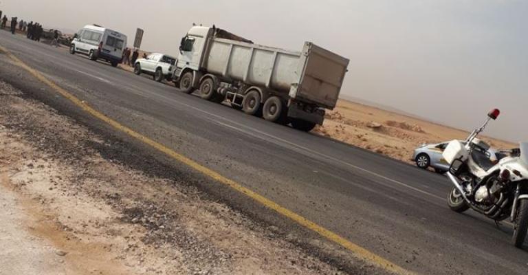 وفاة (5) أشخاص وإصابة آخر اثر حادث سير في الزرقاء وفاة (5) أشخاص وإصابة آخر اثر حادث سير في الزرقاء