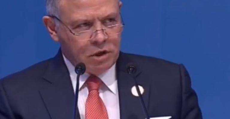 الملك: قرار ترامب يعرقل عودة عملية السلام