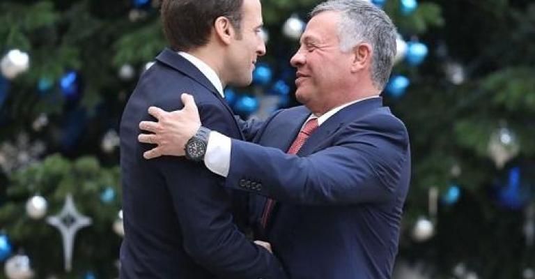 الملك من باريس: لا حل بدون القدس الملك من باريس: لا حل بدون القدس