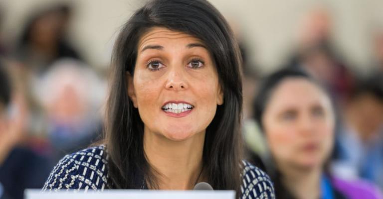 هايلي تهدد المصوتين بشأن القدس هايلي تهدد المصوتين بشأن القدس