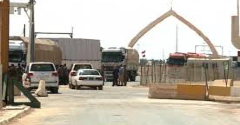 14.400 شاحنة تعبر الحدود الأردنية العراقية 14.400 شاحنة تعبر الحدود الأردنية العراقية