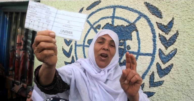 قلق حقوقي تجاه تهديد مكانة الاونروا ودورها