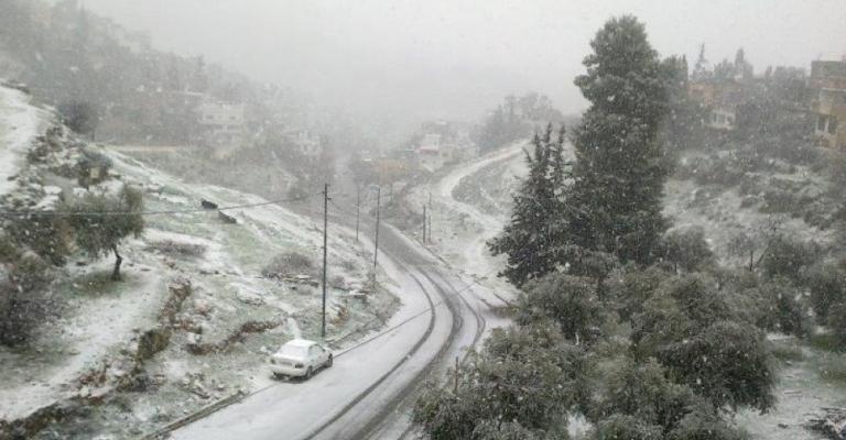 بلدية عجلون تعلن حالة الطوارئ للتعامل مع المنخفض