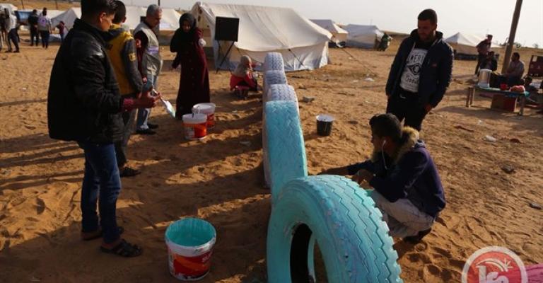 كيف استعدت رفح لجمعة "الكوتشوك"؟