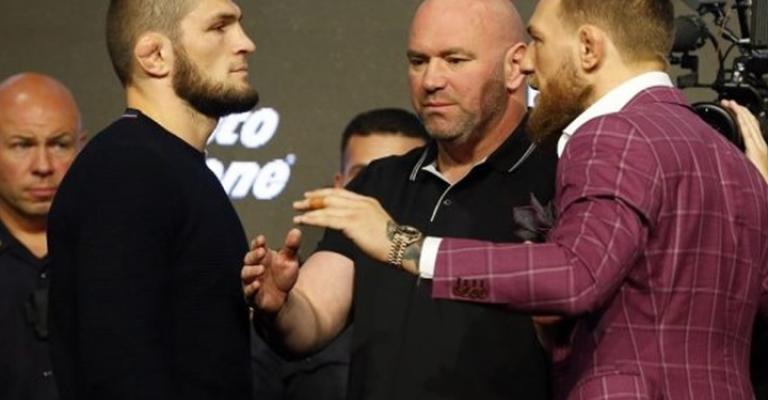 عراك خلال قياس الوزن بين ماكغريغور وحبيب.. وهذا موعد النزال عراك خلال قياس الوزن بين ماكغريغور وحبيب.. وهذا موعد النزال