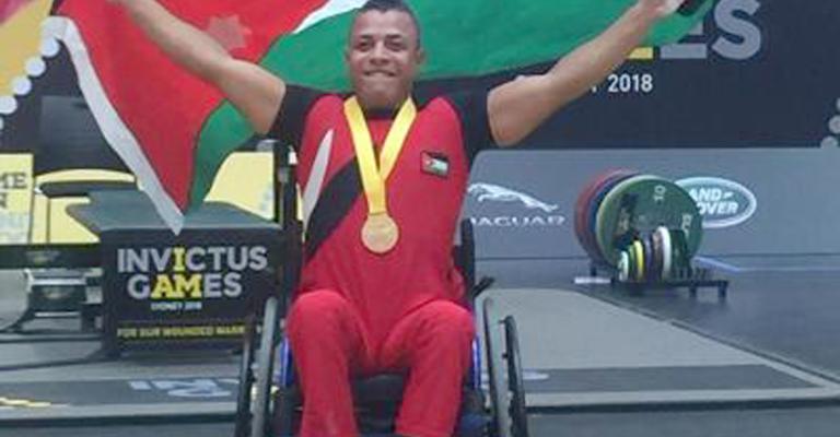 ذهبية ثانية للاردن في دورة الالعاب الدولية للمصابين العسكريين ذهبية ثانية للاردن في دورة الالعاب الدولية للمصابين العسكريين