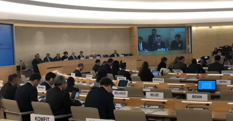 الحكومة تستعرض في جنيف الاجراءات التي اتخذتها في مجال تعزيز حقوق الانسان الحكومة تستعرض في جنيف الاجراءات التي اتخذتها في مجال تعزيز حقوق الانسان