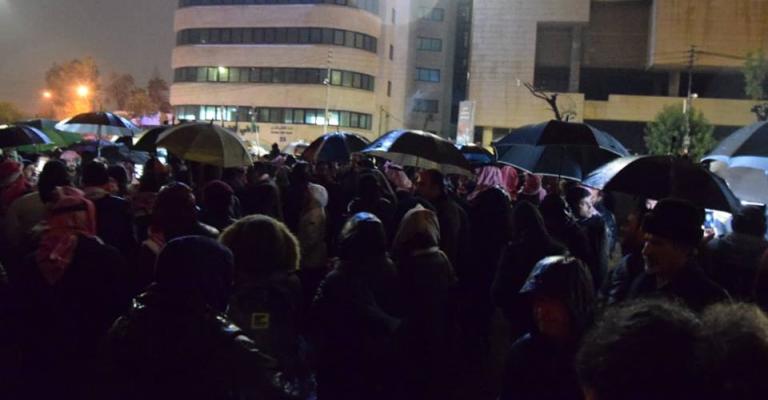 تجدد الاعتصام في محيط الرئاسة للأسبوع الرابع