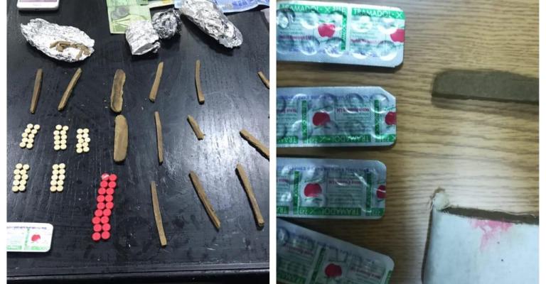 القبض على 35 شخصاً بحوزتهم كميات كبيرة من المخدرات (صور)