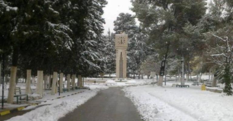 تأخير الدوام في عدد من الجامعات