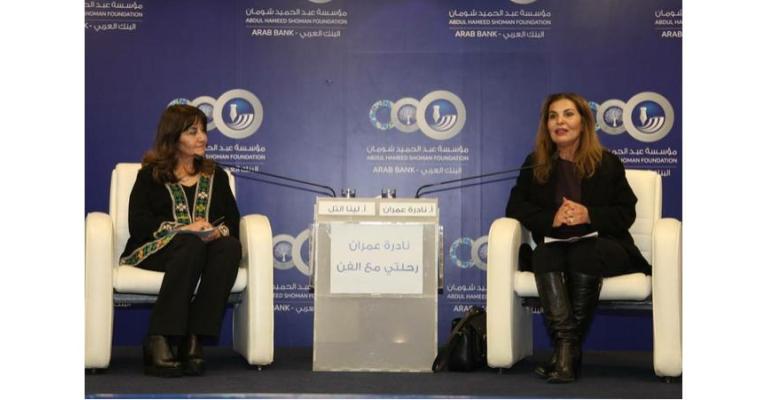 نادرة عمران في "شومان": المسرح "بوابتي" نحو التمثيل