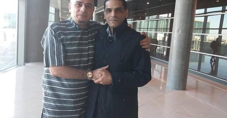 الصحفي تيسير النجار يصل عمان