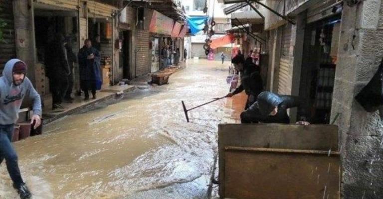 التقرير الفني: شدة الهطول لا تبرر سيول وسط البلد التقرير الفني: شدة الهطول لا تبرر سيول وسط البلد