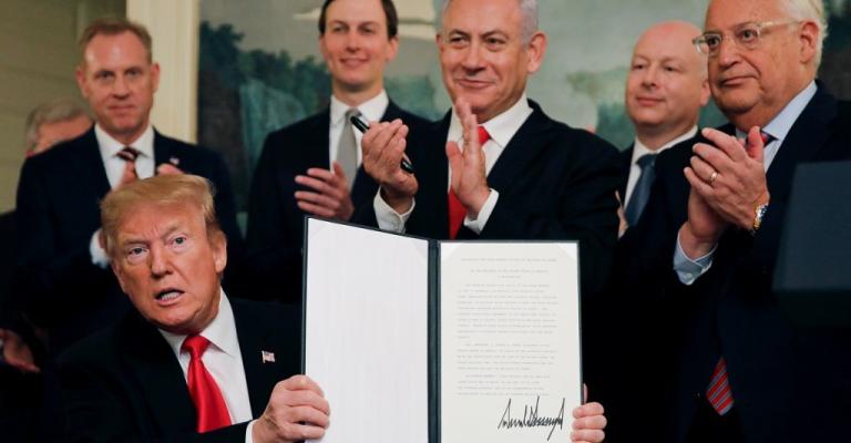 خبراء: الجولان بعد القدس..خطوات أمريكية تمهيدا لصفقة القرن