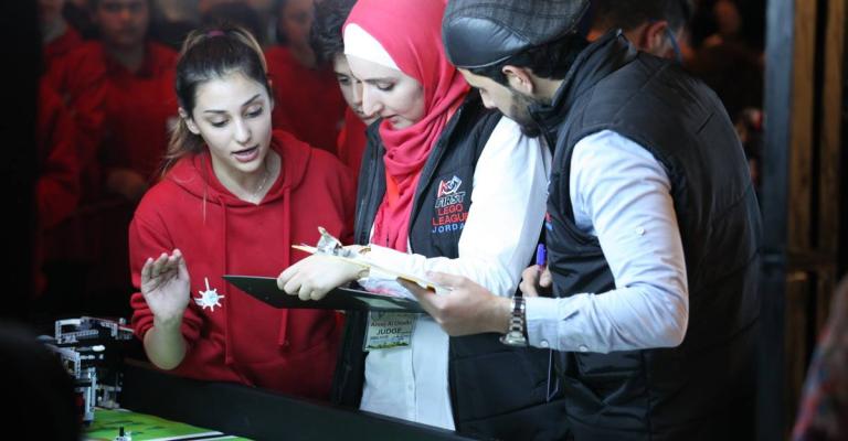 انطلاق فعاليات بطولة فيرست ليجو العربية للروبوت 2019 تحت عنوان (إلى الفضاء) انطلاق فعاليات بطولة فيرست ليجو العربية للروبوت 2019 تحت عنوان (إلى الفضاء)