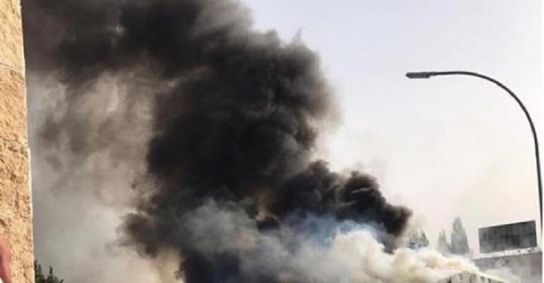 حريق بمستودعات دائرة الآثار يخلف خسائر كبيرة