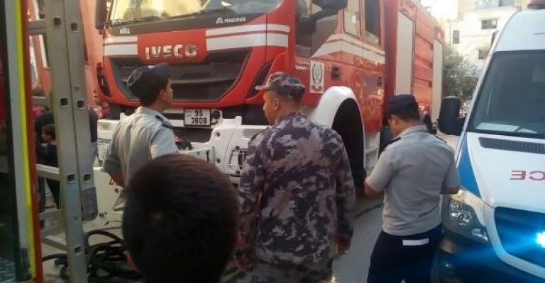 ارتفاع عدد ضحايا فاجعة حريق شقة في اربد إلى 6 وفيات
