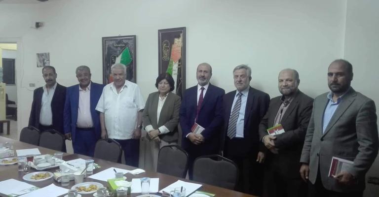 العضايلة خلال لقاء حزب حشد: المرحلة لا تحتمل الاختلاف