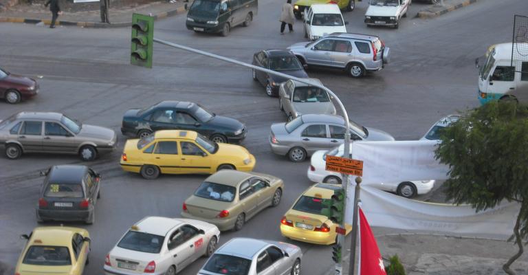 فيديو .. أزمة سير خانقة في أربد