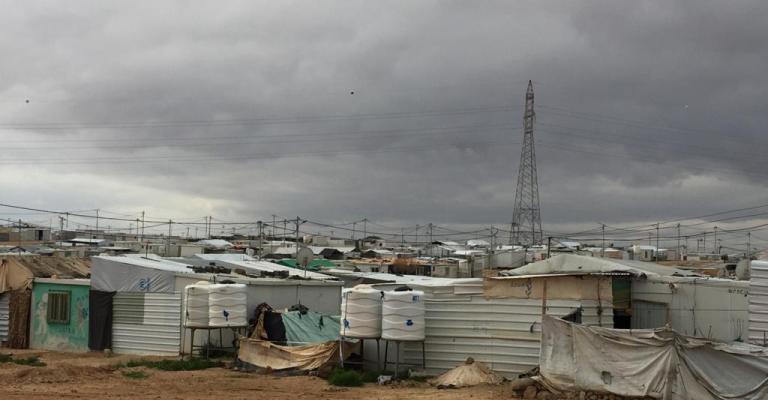 مخيم الزعتري للاجئين السوريين