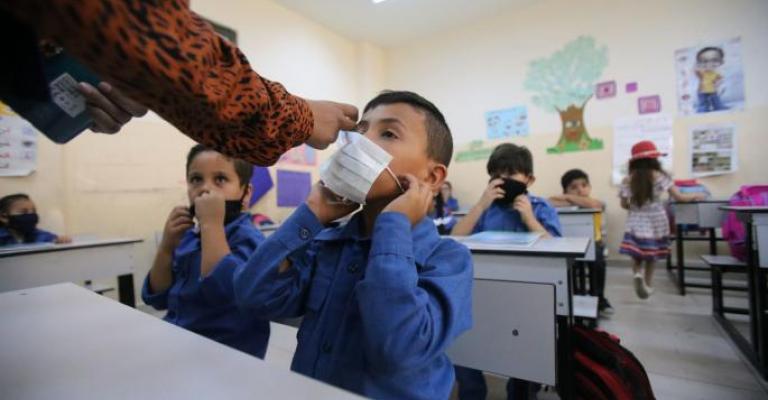 أرشيفية- لطلاب مدارس حكومية اثناء جائحة كورونا أرشيفية- لطلاب مدارس حكومية اثناء جائحة كورونا