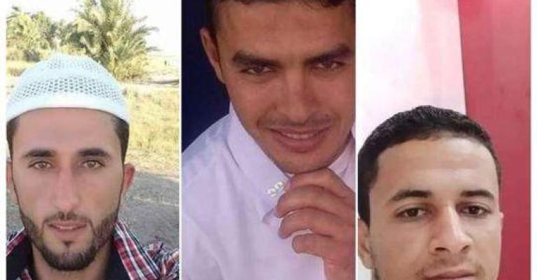 عمرو عبدالحميد يوسف، وخالد علي عبدالونيس، وعلاء طلعت عبدالله سنوسي