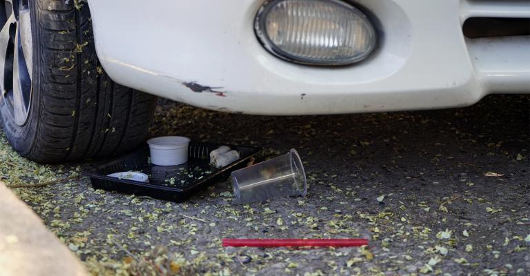 الصورة من أحد شوارع مدينة عمان الصورة من أحد شوارع مدينة عمان