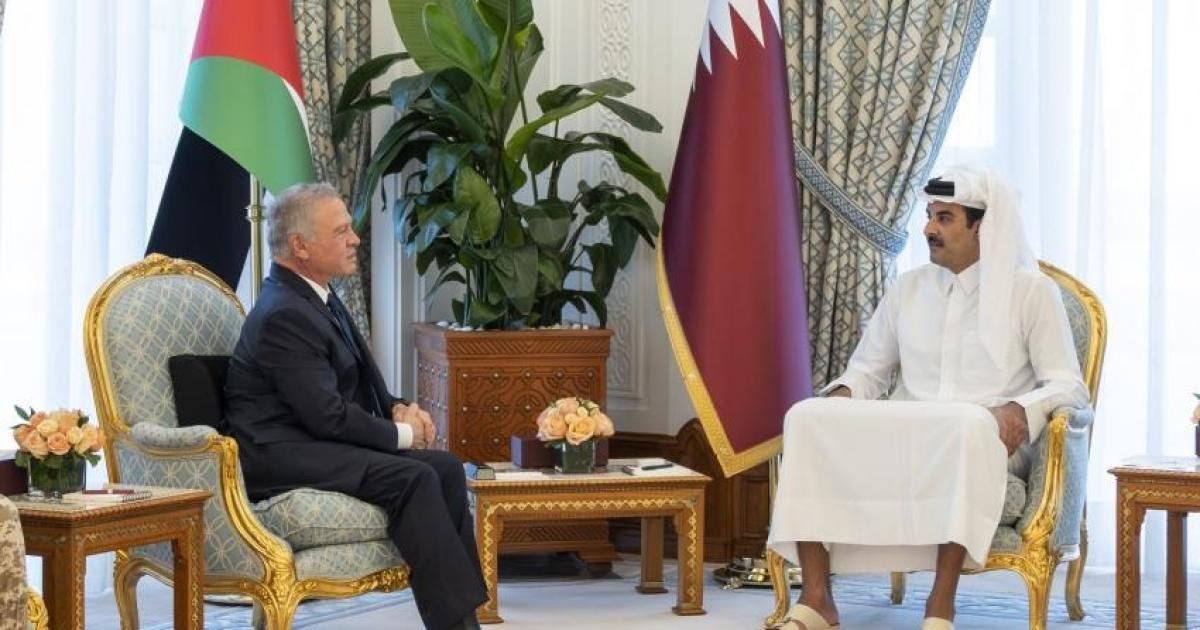 King Abdullah II and ’s Emir Reject Involving Arab States in a Conflict They Are Not Part Of