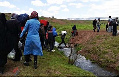 انخفاض معدلات عودة اللاجئيين إلى سورية