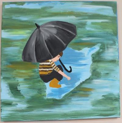 لوحات لأطفال سوريين في الأردن تجوب معارض حول العالم